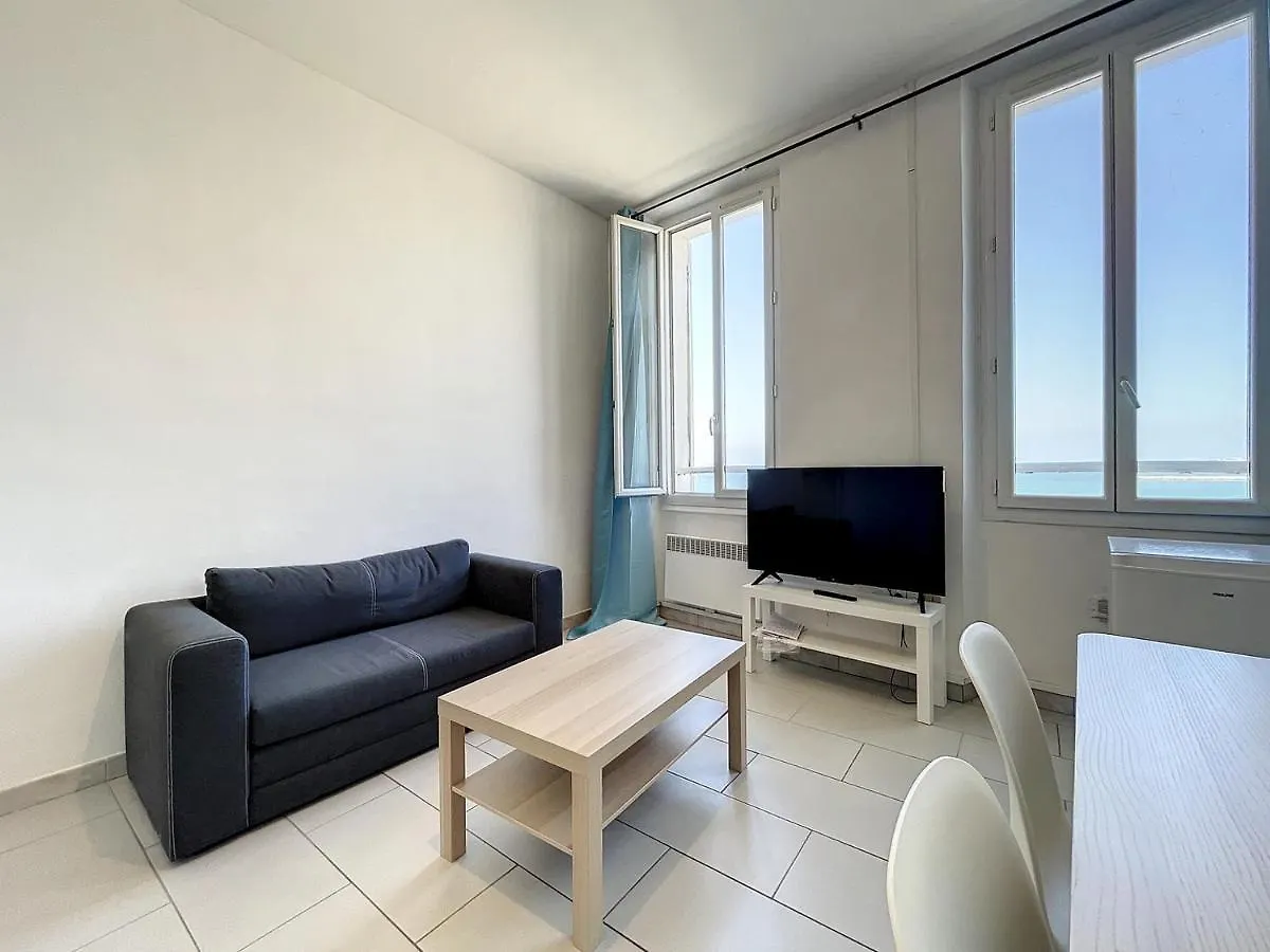 Appartement 4 Couchages Bord De Mer Pointe Rouge Marsilya 0*,  Fransa